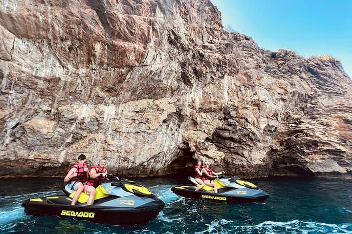 90 Minute Jet Ski Tour Cave of Sea Lions in Mallorca