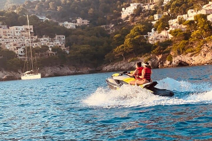 90 Minute Jet Ski Tour Cave of Sea Lions in Mallorca