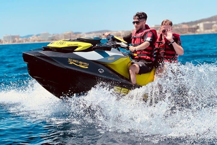 90 Minute Jet Ski Tour Cave of Sea Lions in Mallorca
