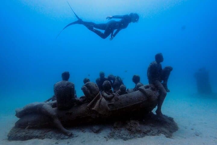 Freediving at Museum Atlantico