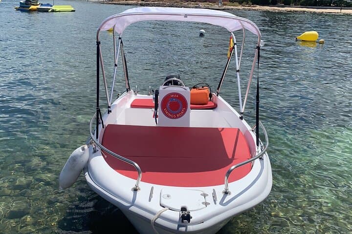 Boat Rental Without License (Cala Conta, Cala Bassa, Cala Salada)