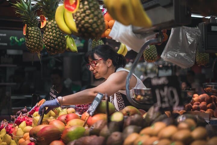 In this bustling space we search for the best tasting and freshest ingredients.