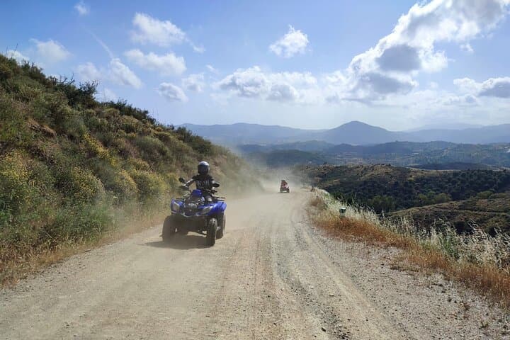 Off-Road Guided Quad Tour in Costa del Sol from Mijas