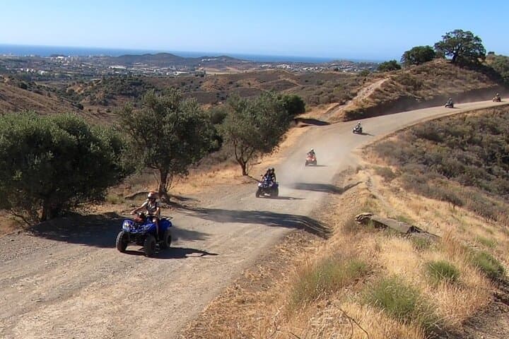 Off-Road Guided Quad Tour in Costa del Sol from Mijas