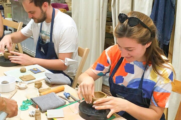 Visiting and working in a ceramics studio is a unique experience.