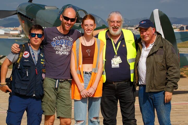 Private Ultimate Warbird Flight near Barcelona