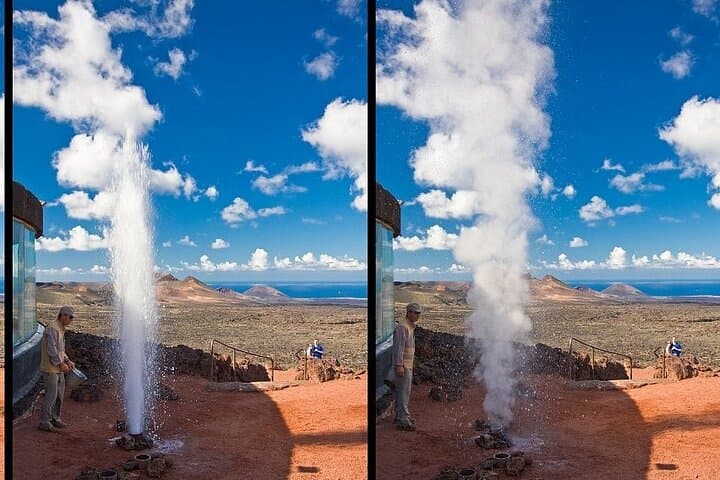 Tour to Timanfaya, La Geria and La Laguna Verde