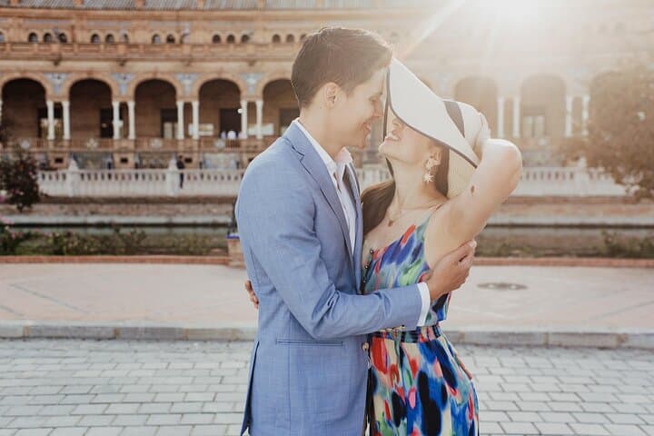 Photo shoot in Plaza de España