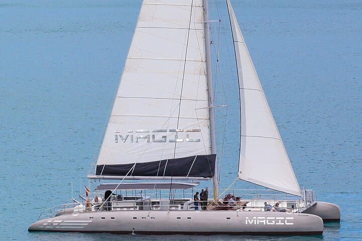 Fuerteventura: Day at Sea on a Sailing Catamaran with Lunch and Drinks