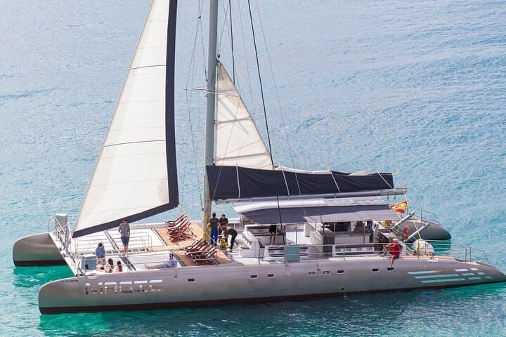 Fuerteventura: Day at Sea on a Sailing Catamaran with Lunch and Drinks
