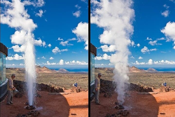 Tour to Timanfaya, La Geria and Laguna Verde for cruise passengers