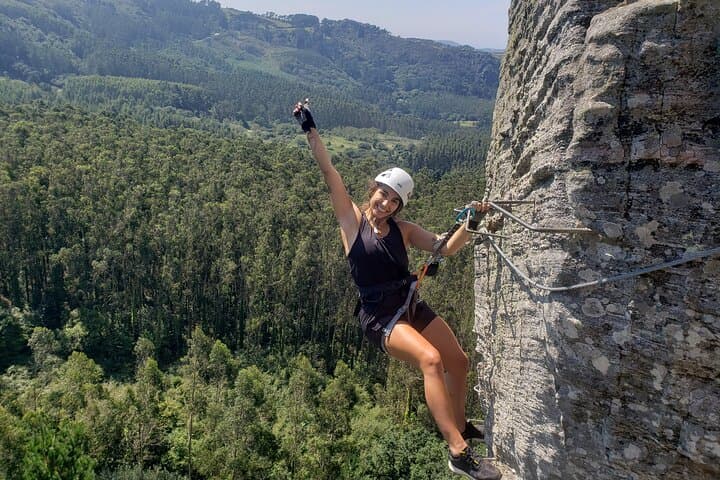 Private Climbing Experience Via ferrata Senda do Santo