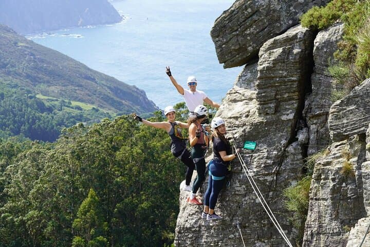 Private Climbing Experience Via ferrata Senda do Santo