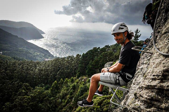 Private Climbing Experience Via ferrata Senda do Santo