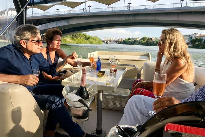 Exclusive Seville Boat Tour with Shared Tapas