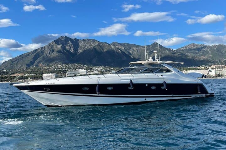 Enjoy the Marbella Coast on the Sunseeker 63 Predator Yacht
