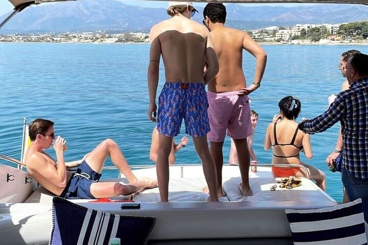 Enjoy the Marbella Coast on the Sunseeker 63 Predator Yacht