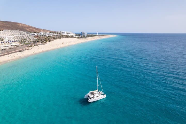 Fuerteventura: Small-Group Magic Deluxe Catamaran Cruise