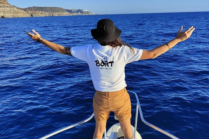 4 Hour Boat Tour with Snorkeling from Puerto Rico and Mogan