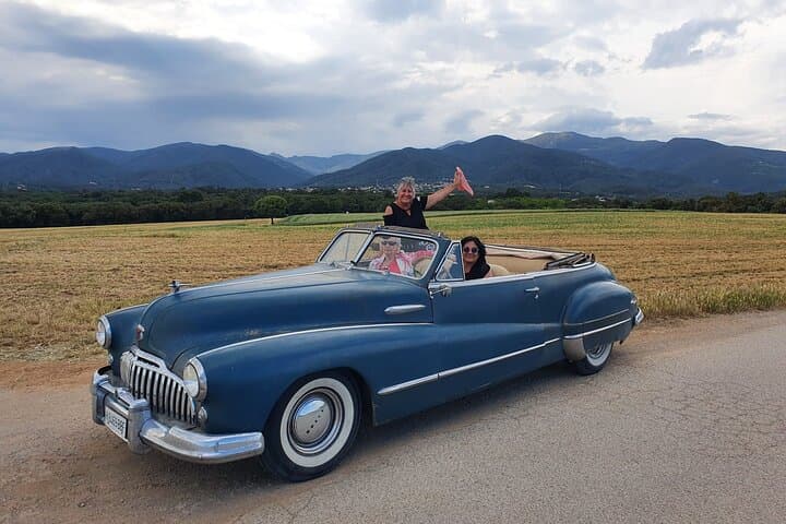 Montserrat Private Classic Car Tour Around Barcelona Montserrat