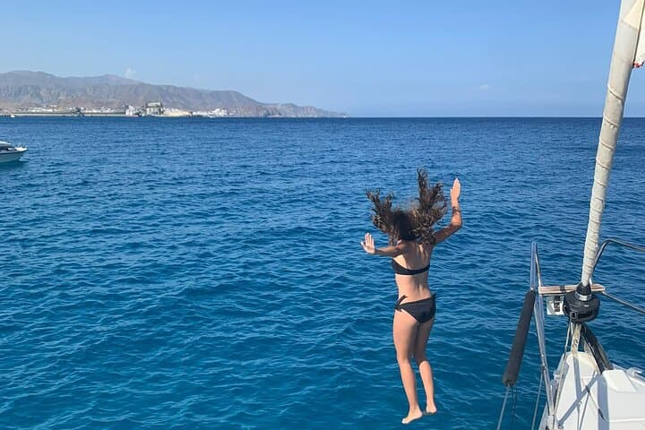 Boat Trip to Cabo de Gata Beaches in the Mediterranean Sea