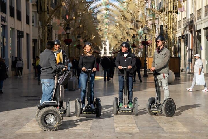Malaga City Tour 3 Hour Historical Segway Adventure