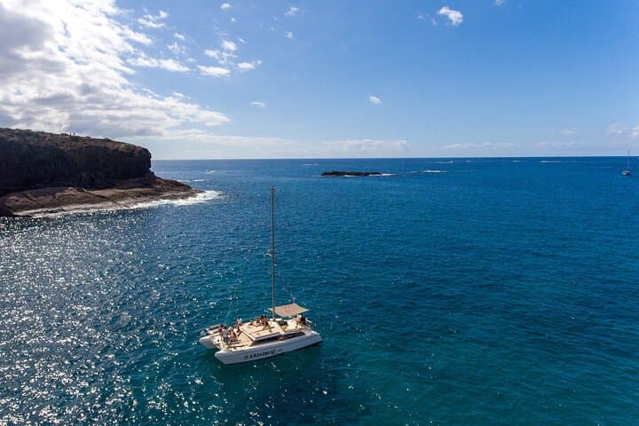 catamaran sailing in Costa Adeje