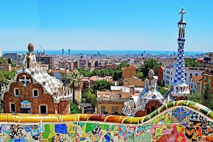Park Güell cityscapes