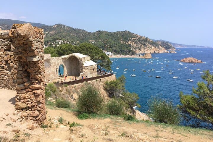 From Barcelona : Tossa de Mar, Coastal Path, Boat and Costa Brava