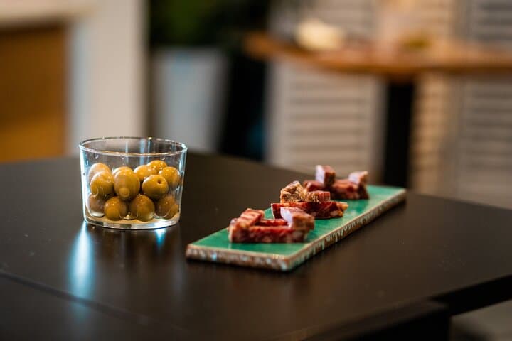 Olives and Salchichón