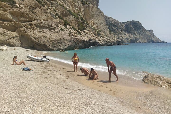 Solitary beach