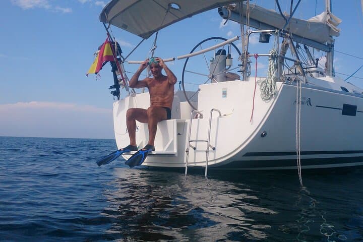snorkel from the boat