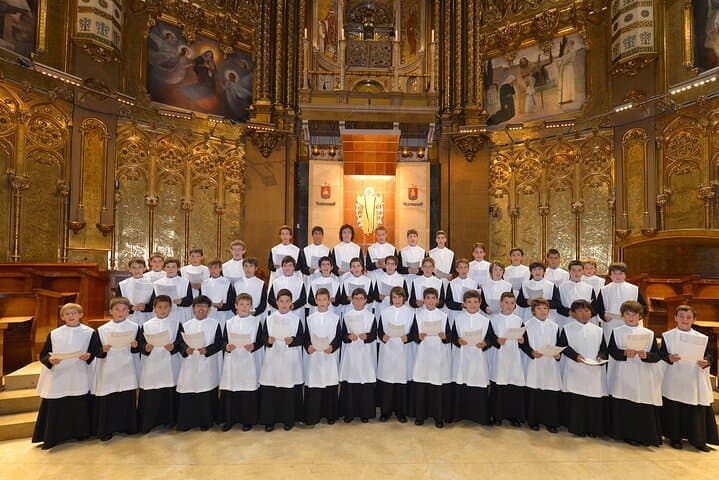 The Boys choir of Montserrat