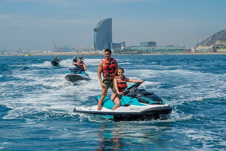 Jet Ski Experience without license in Barcelona