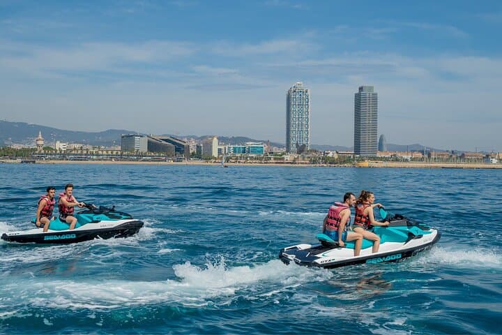 Jet Ski Experience without license in Barcelona