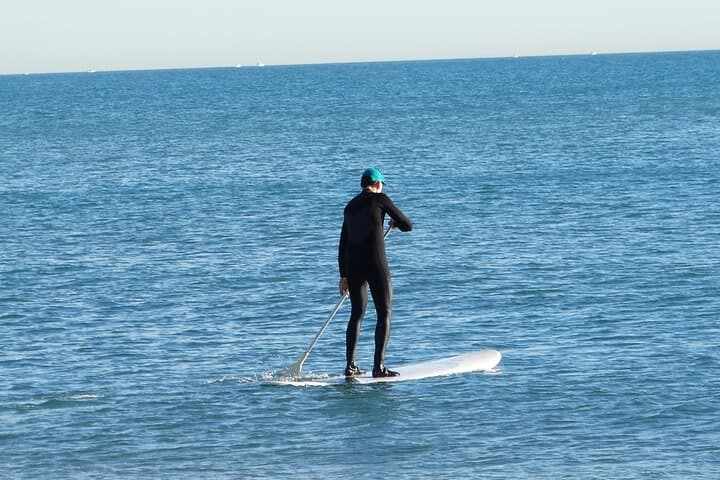 Stand Up Paddling Boarding Tour and Paella Lunch in Valencia