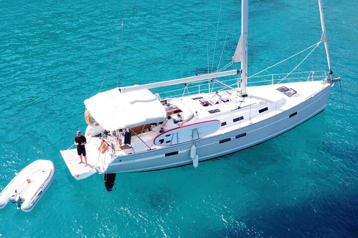 Private Tour of Ibiza 8 hours, Sailing, snorkeling, paddle surfing!!!