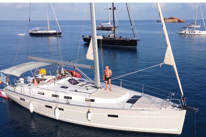 Private Tour of Ibiza 8 hours, Sailing, snorkeling, paddle surfing!!!