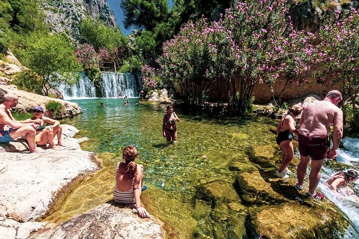 From Valencia: Day Tour to the Algar Springs and Altea