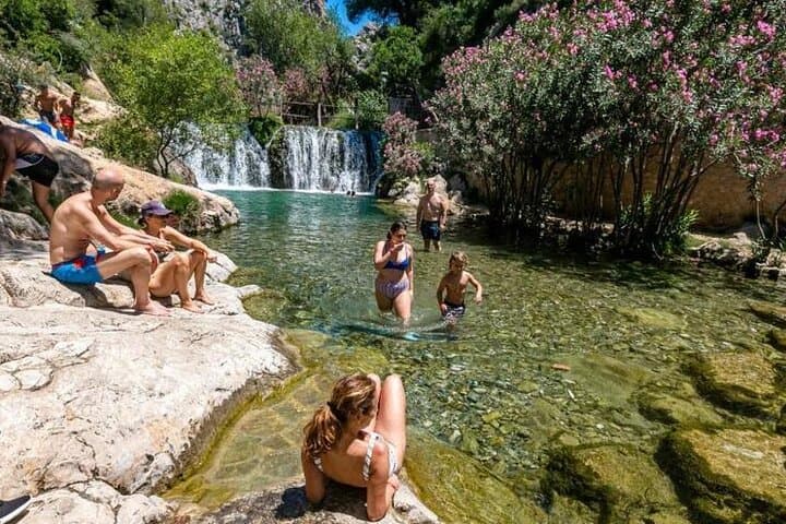 From Valencia: Day Tour to the Algar Springs and Altea