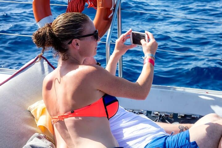Exclusive Freebird Catamaran Whale & Dolphin to Masca From North