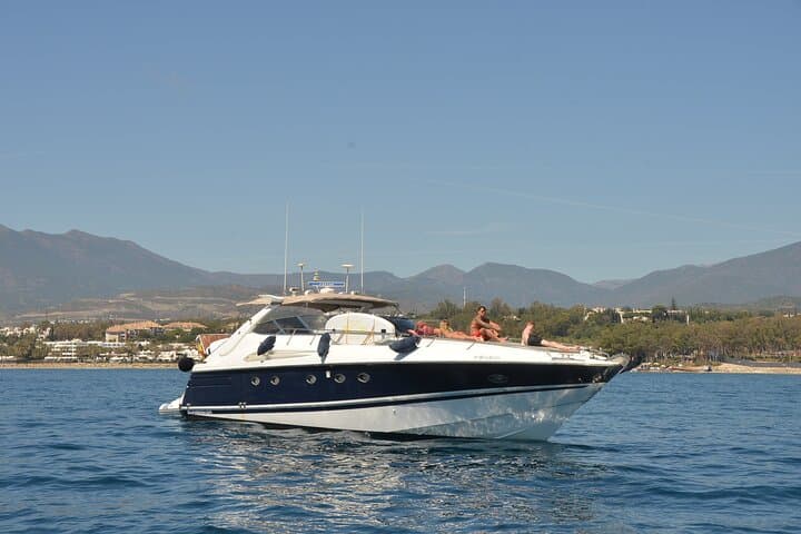 Enjoy the Marbella Coast on the Sunseeker 63 Predator Yacht