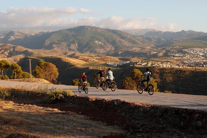Granada: Alhambra and Sierra Nevada Sunset Views by E-Bike
