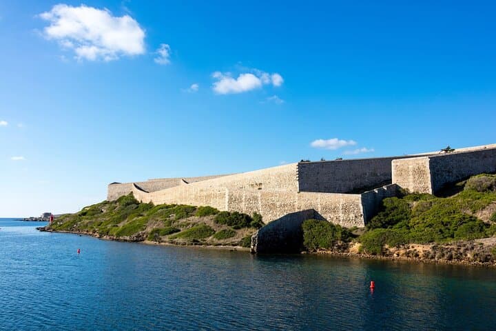 Mahon Harbour, Binibeca and Xoroi Cave tour