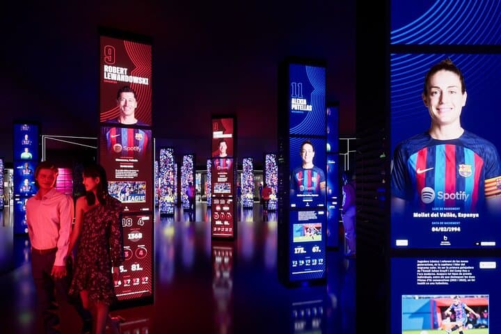 Spotify Camp Nou Private Tour with Hotel Pick-up