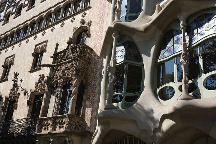 The Casa Ametller and the Casa Batlló