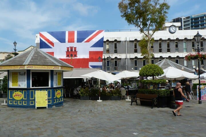 Casemates Square. Gibraltar centre.