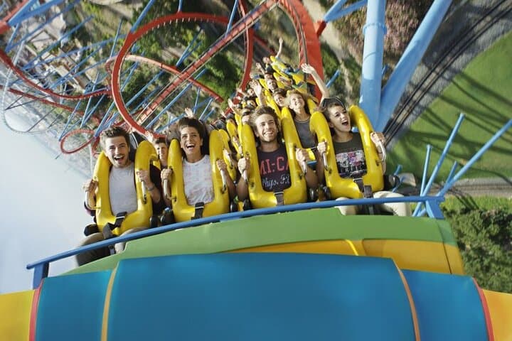 PortAventura Theme Park Pass with Pick-up included from Barcelona