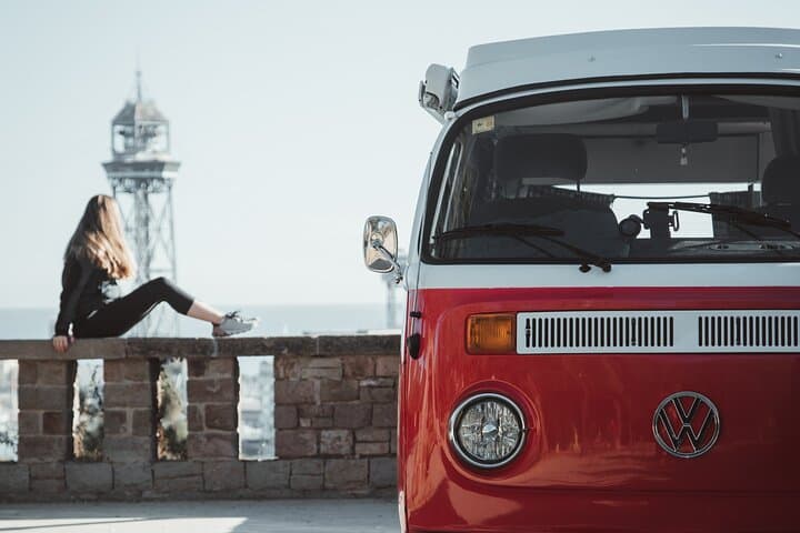 VW Kombi T2 Campervan Rental for Roadtrips in Cataluña