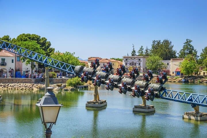 PortAventura Theme Park Pass with Pick-up included from Barcelona